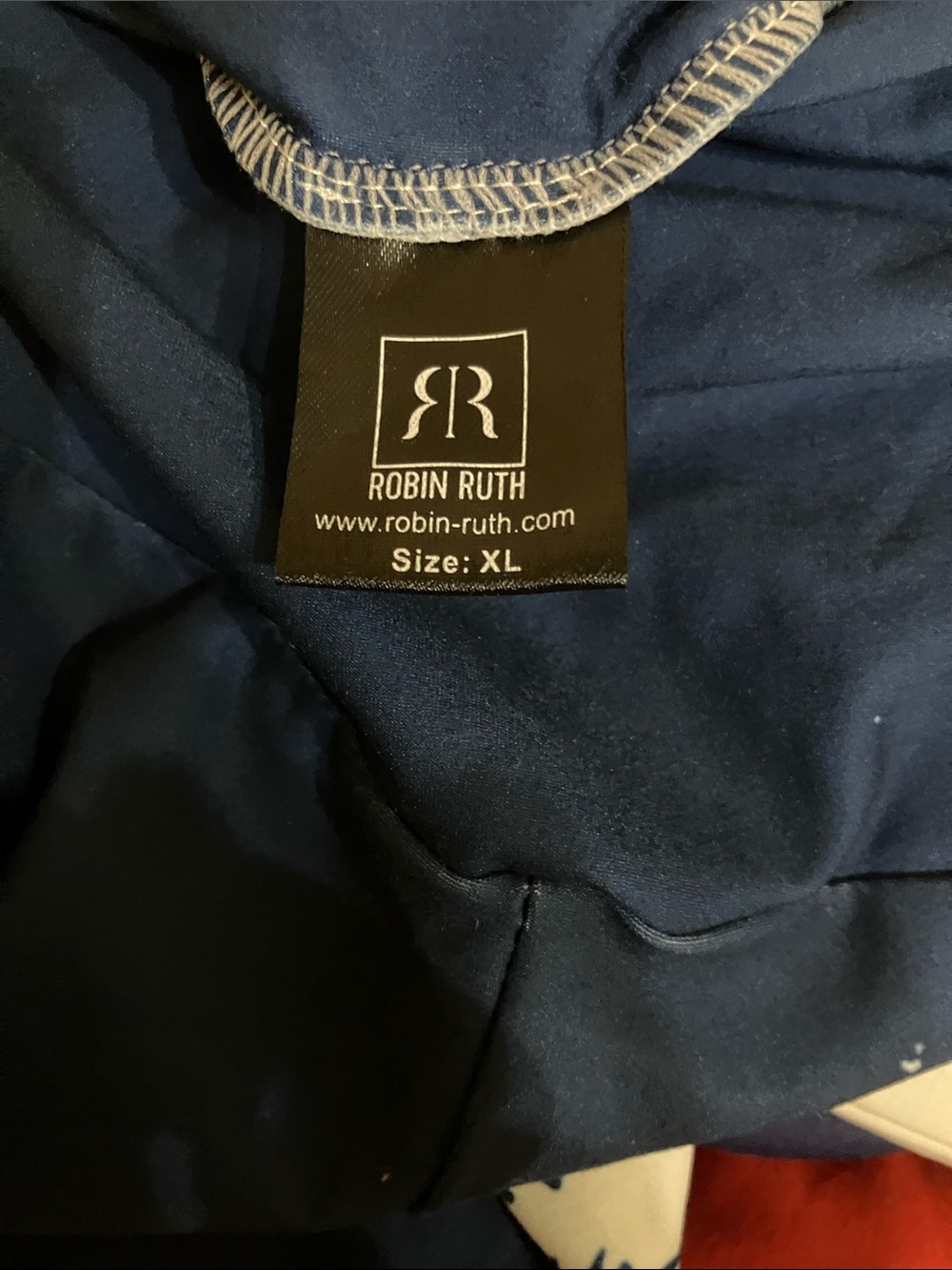 Robin Ruth Navy & White Kids Colorado Leggings with State Print - Picture 2 of 12